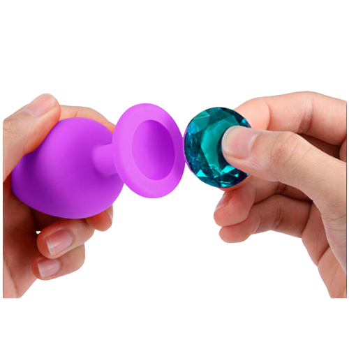 🔹 Plug de Silicona Talla M – Estimulación Suave y Cómoda