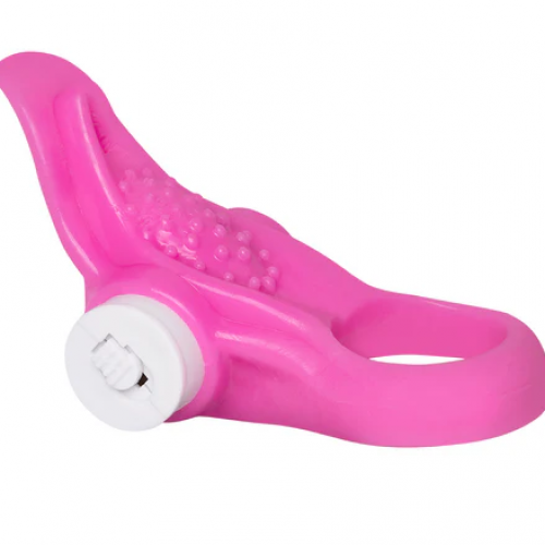 👅 Anillo Vibrador con Lengua – Placer en Movimiento para los Dos