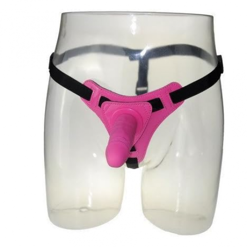🎯 Arnés Unisex con Dildo – Control, Estilo y Placer