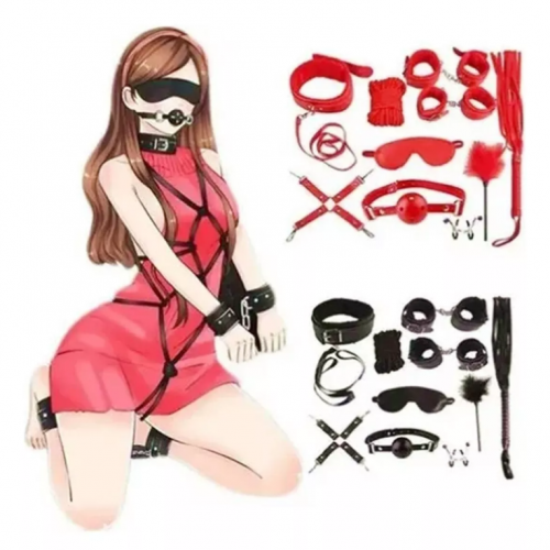 Kit Bondage de 10 Piezas – BDSM para Parejas