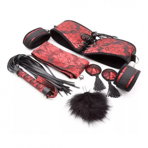 Kit Sado Fetiche – Set Bondage 6 Piezas para Juegos Sensuales