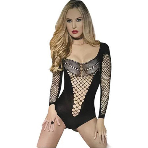 🔥 Malla Enteriza Tipo Baby Doll – Encanto y Seducción en Una Sola Prenda 👙✨