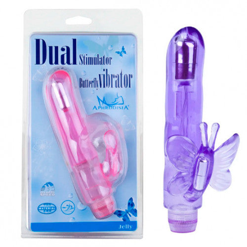 🦋 Vibrador Mariposa Doble – Punto G y Clítoris