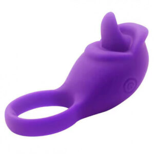 Anillo Vibrador Retardante Morado