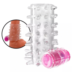 Anillo Vibrador con Funda para Pene