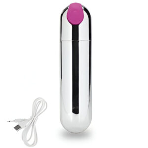 Mini Bala Vibradora Recargable – 10 Velocidades de Placer